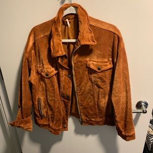 Free People Velvet Jacket